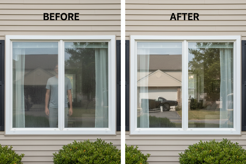 Exterior Before & After